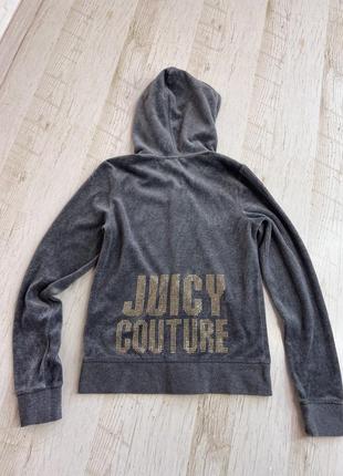 Велюровая кофта олимпийка соп худи juicy couture