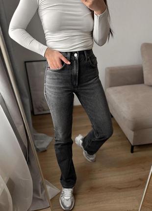 Прямі джинси zara