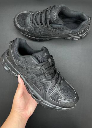 Мужские кроссовки черныеasics gel-kahana 8