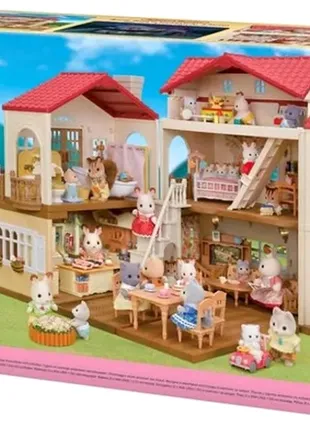Игровой набор - sylvanian families большой дом с секретной мансардой