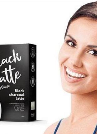 Black latte - угольный латте кофе для похудения (блек латте) - cертификат пакет