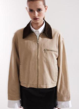 Куртка в рабочем стиле (куртка рабочего) h&m 1248959001
