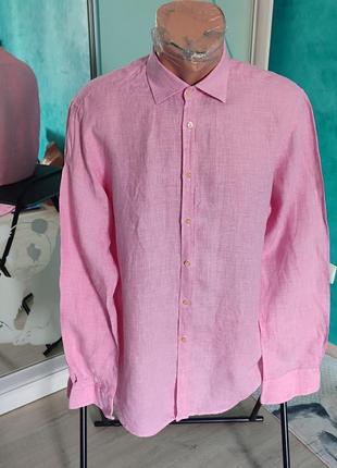 Рубашка лен paul kehl