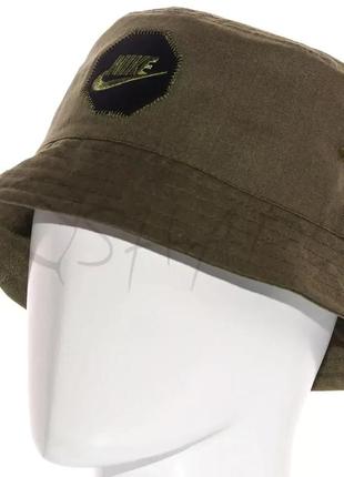 Панама чоловічий брендовий річна з льону nike pln20928 хакі