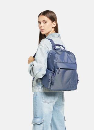 Рюкзак 💟 mandarina duck бежевий і чорний