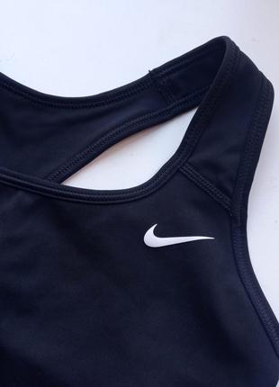 Жіночий спортивний топ nike swoosh bra non pad3 фото