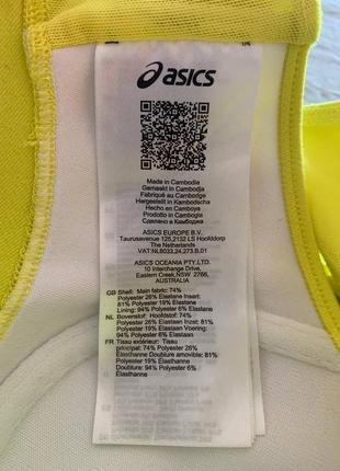 Спортивний топ, бра asics p. s8 фото