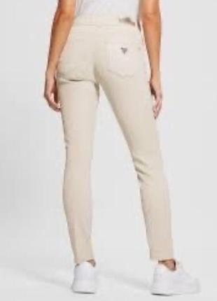 Джинсы кремовые guess bever