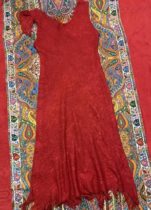 Розкішна сукня валяна вовна з шовком handmade