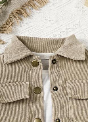 Детский вельветовый костюм