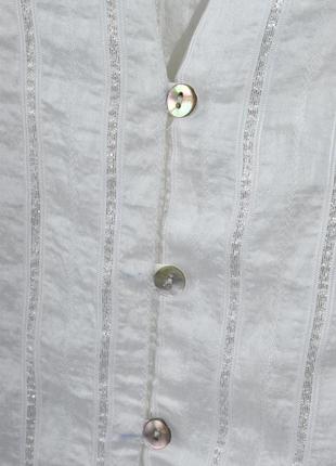 Zara стильна блуза з пишними рукавами в стилі cos mango cerano arden guess massimo dutti4 фото