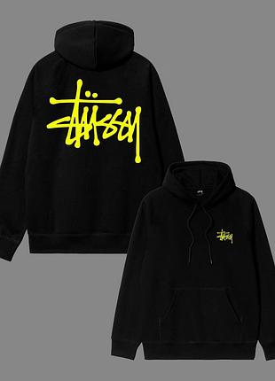Чорне худі стусі stussy 3