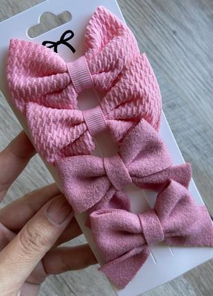 Бантики для девочек, набор бантиков, бантики, бантики
