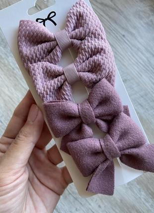 Бантики для девочек, набор бантиков, бантики, бантики