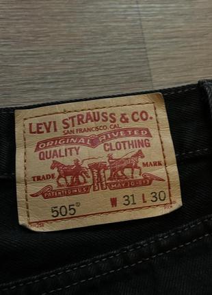 👖 джинсы levi's 505 vintage original оригинал в идеальном состоянии без нюансов левайс 505 винтаж 👖9 фото