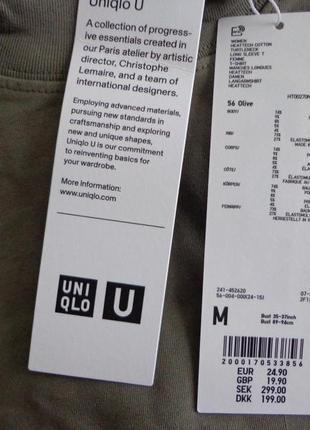 Бавовняний світшот з довгим рукавом u heattech uniqlo3 фото