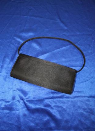 Сумочка клатч клатчик сумка кошелёк органайзер чёрный акссесуар на плечу кисть в руку под вечернее п3 фото