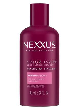 Nexxus кондиционер color assure 3 жидких унции 89 мл для волос окрашенных nxs-091273 фото