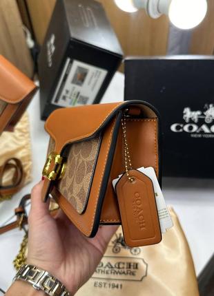 Сумка женская coach mini коуч2 фото