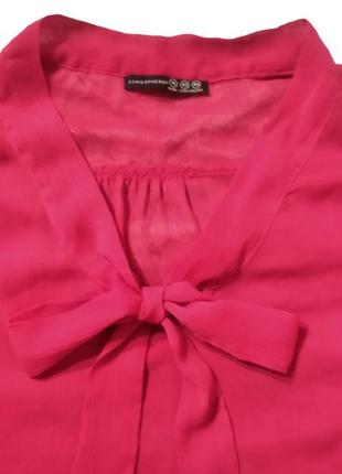 Блузка ярко- розовая4 фото