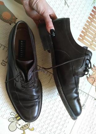 Итальянские кожаные туфли 43-44 г.5 фото