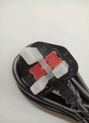 Сетевой шнур кабель для бытовой техники с предохранителем 13а2 фото