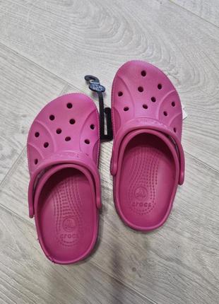 Оригинальные сабо crocs новые р.j1 (32/33)