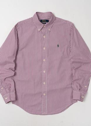 Polo ralph lauren slim fit shirt&nbsp;&nbsp;мужская рубашка2 фото