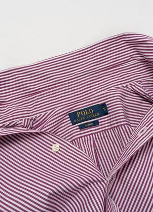 Polo ralph lauren slim fit shirt&nbsp;&nbsp;мужская рубашка8 фото