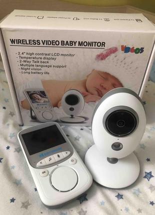 Видеоняняня радионяня baby monitor vb605 ночное видение7 фото