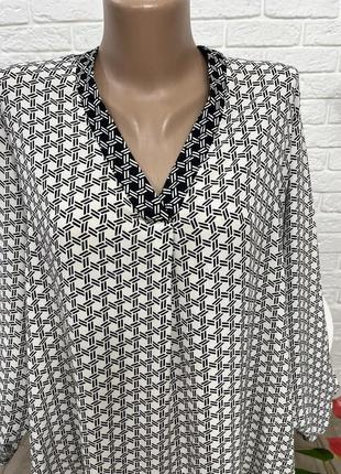 Блузка блуза базовая длинный рукав р 50-52 бренд "h&m"10 фото