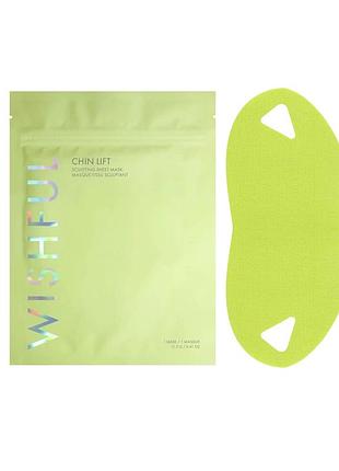 Ліфтинг-маска для підборіддя huda wishful chin lift sculpting sheet mask