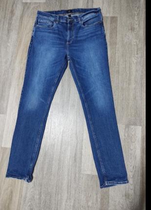 Чоловічі джинси/river island/штани/жовтогарячий одяг/