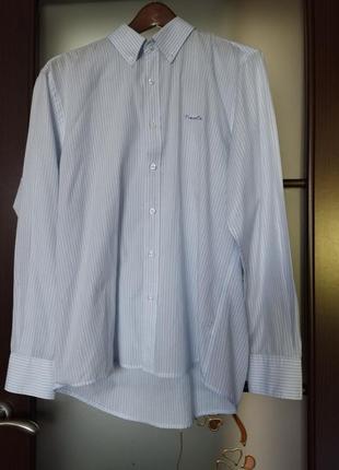 Чоловіча сорочка pierre cardin long sleeve shirt mens, оригінал. розмір l4 фото