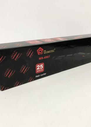 Стайлер для завивки domotec ms-4907, компактна праска гофре, плойка для об'єму, фен-стайлер rz-292 з насадками