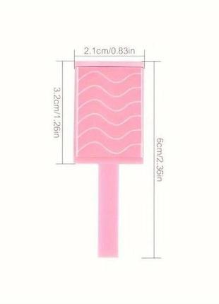 Набор из 9 магнитов для маникюра, квадратный магнит для гель-лака с эффектом "кошачий глаз"