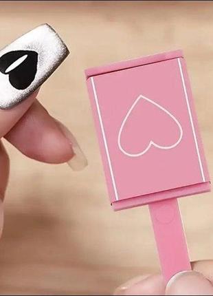 Набор из 9 магнитов для маникюра, квадратный магнит для гель-лака с эффектом "кошачий глаз"