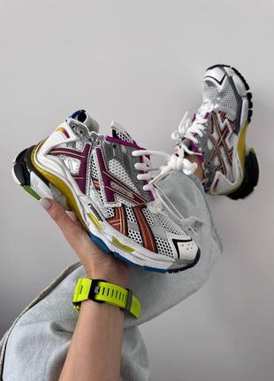 Кросівки в стилі balenciaga  runner trainer multicolor premium
