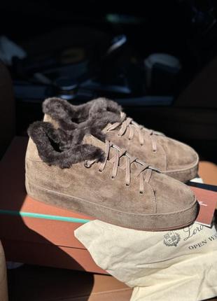 Зимние кеды loro piana