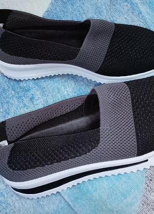 Очень лёгкие мокасины сеточка,40,5-41разм,стелька 27см.
