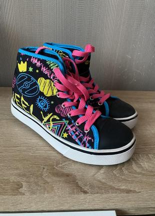 Роликовые кеды heelys