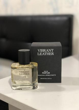 Чоловічі парфуми zara vibrant leather 60ml1 фото