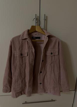 Куртка / сорочка / вельветова рубашка zara