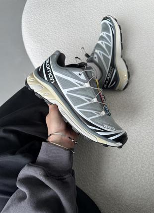 Чоловічі кросівки salomon s/lab xt-6 grey/black1 фото