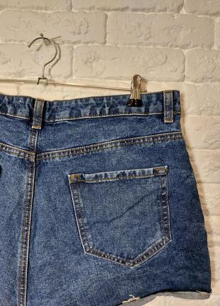 Фирменные джинсовые шорты6 фото