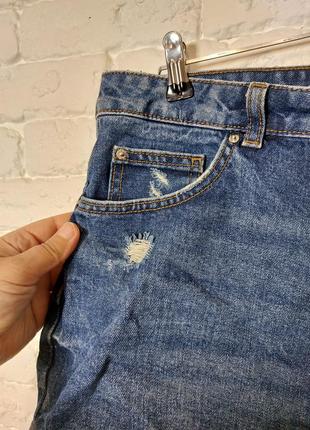 Фирменные джинсовые шорты2 фото