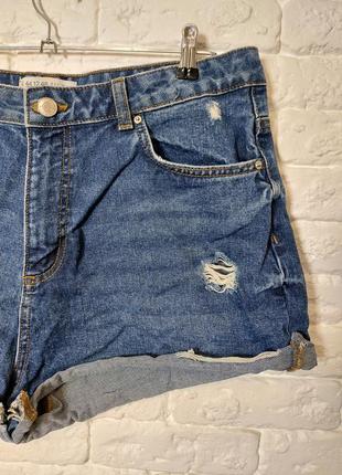 Фирменные джинсовые шорты3 фото