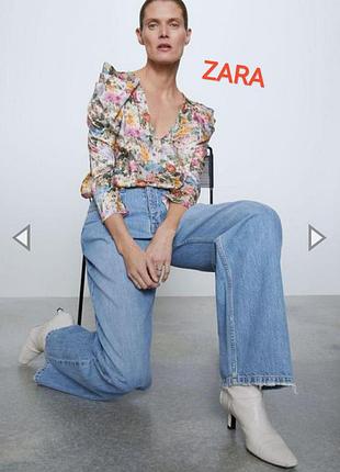 Блузка жіноча zara s/m😍 розпродаж речей від 25 гривень 🔥