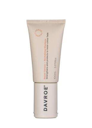 Делікатний відновлюючий шампунь davroe repair senses revitalising shampoo, 100 мл