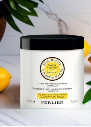 Оригинал италия perlier интенсивный питательный мусс для тела  лимончело